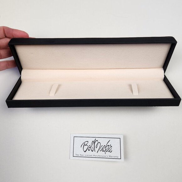 Bob Mackie Black Rectangular Watch Case - Picture 3 of 10